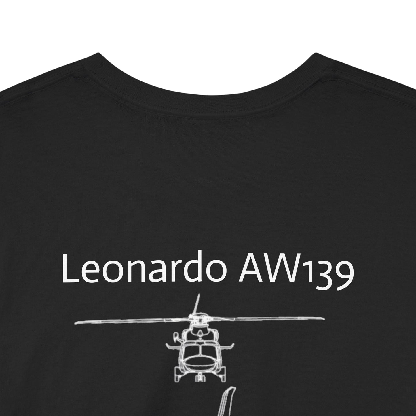 AW139 helicopter t-shirt