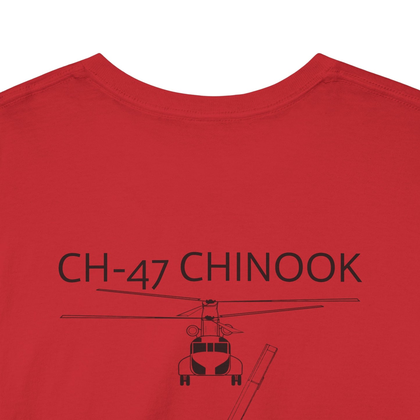 CH-47 CHINOOK HELICOPTER t-shirt