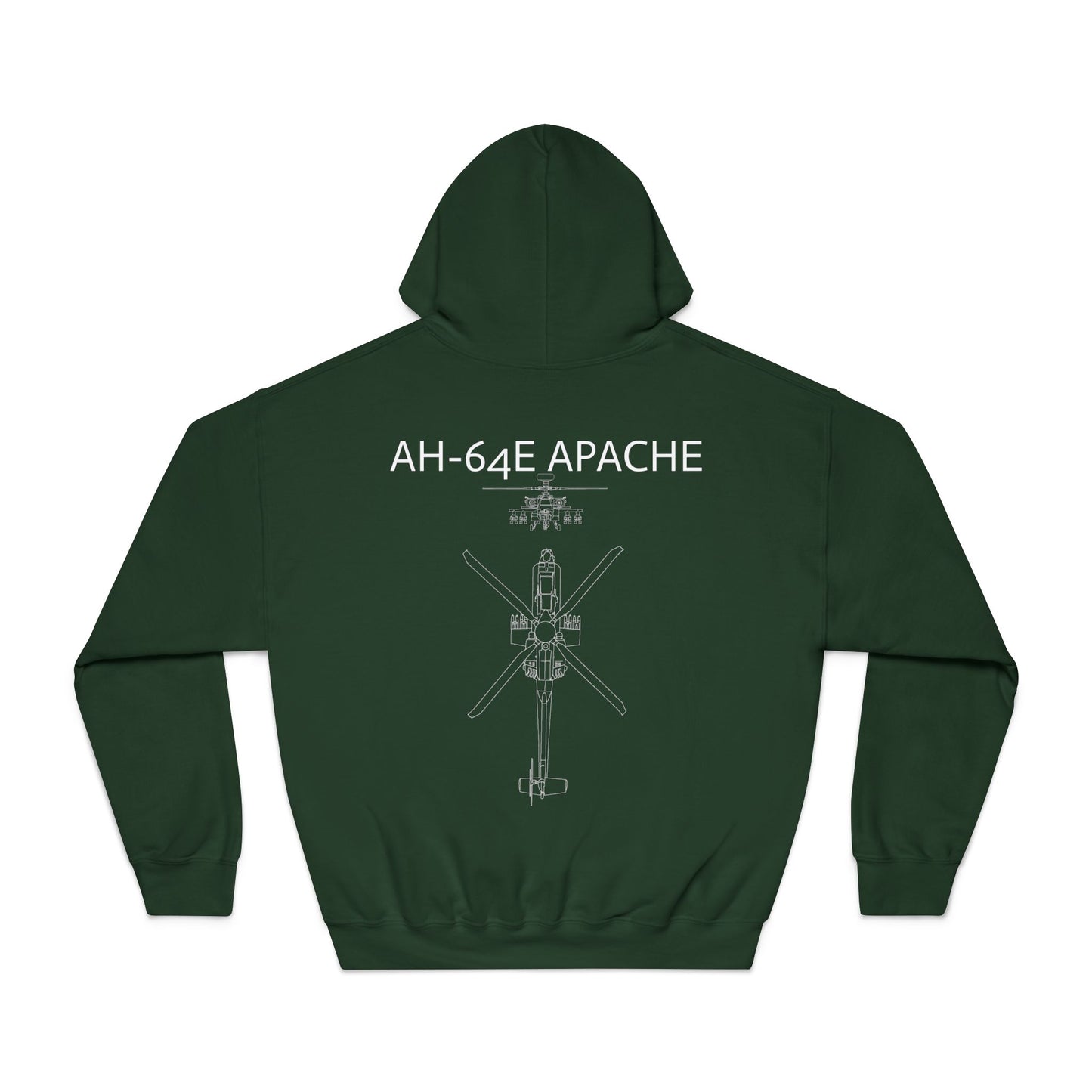 AH-64E APACHE Helicopter Hoodie