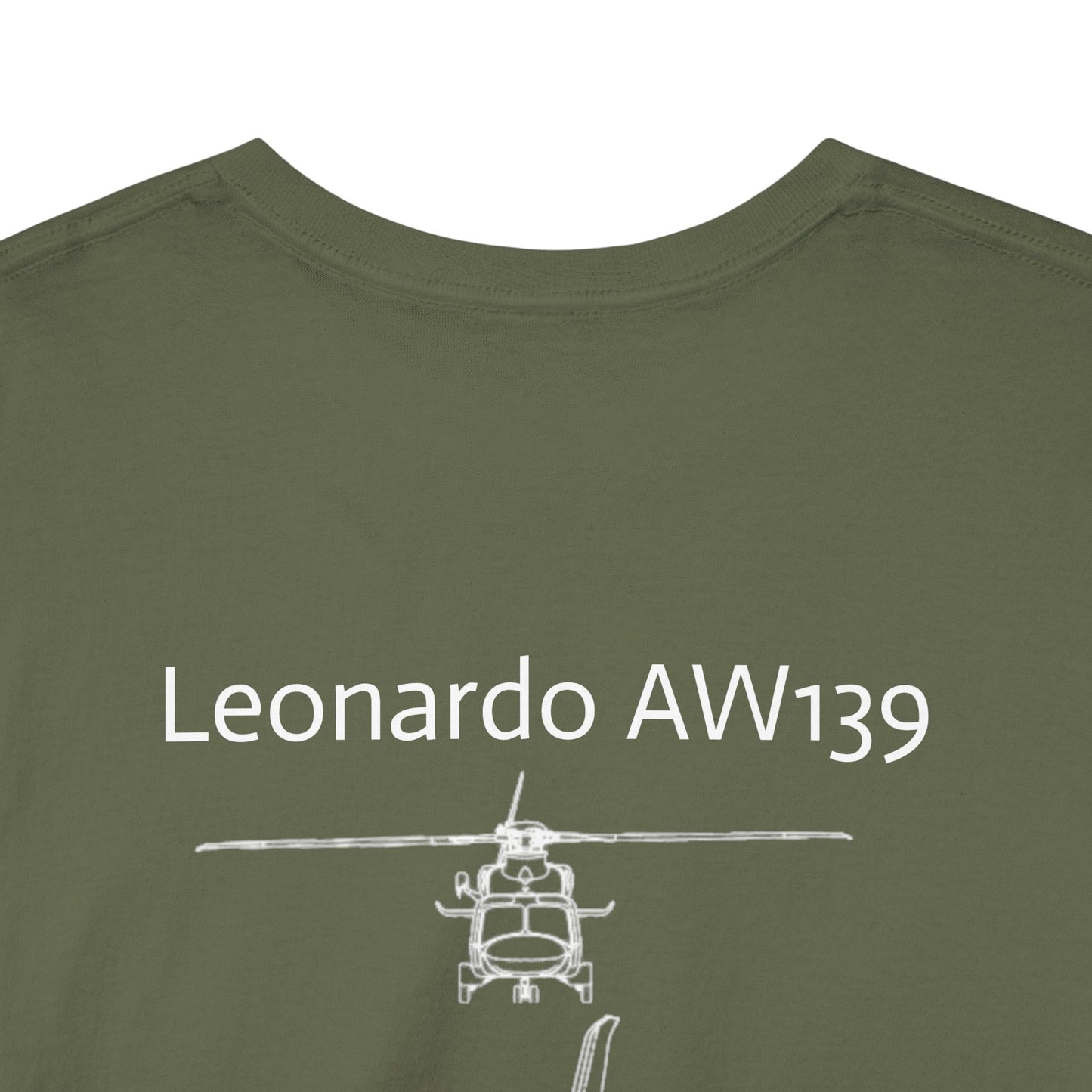 AW139 helicopter t-shirt