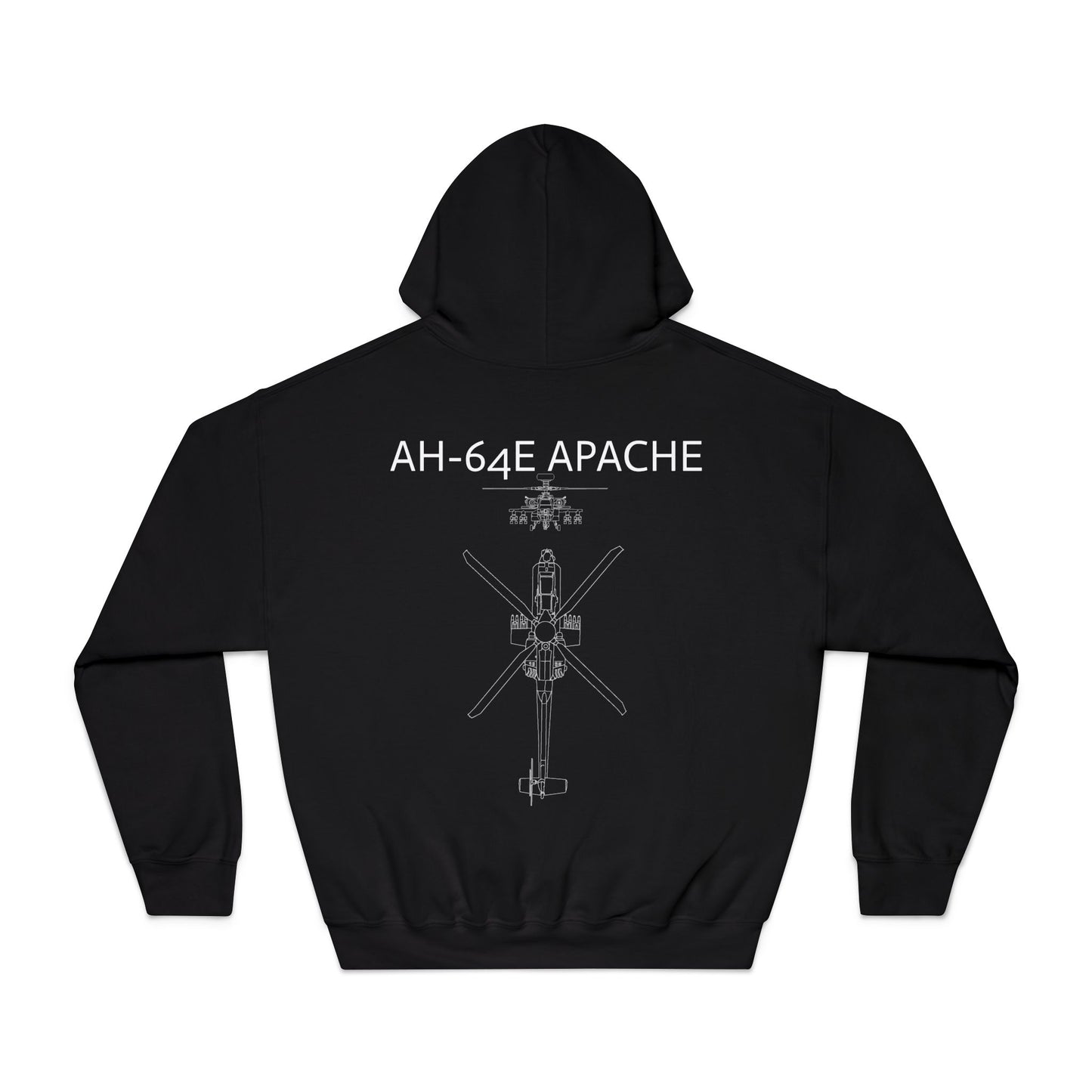 AH-64E APACHE Helicopter Hoodie