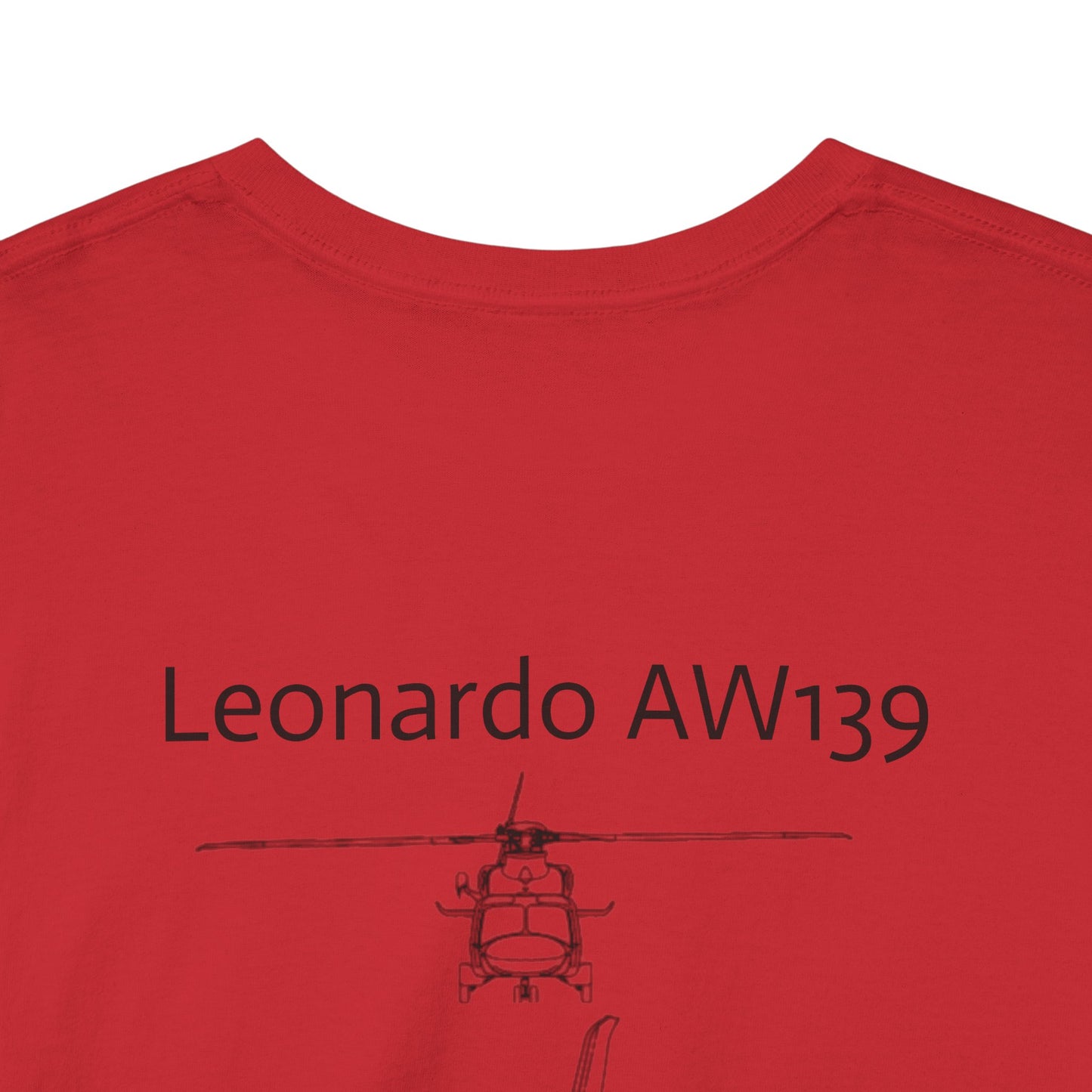AW139 helicopter t-shirt