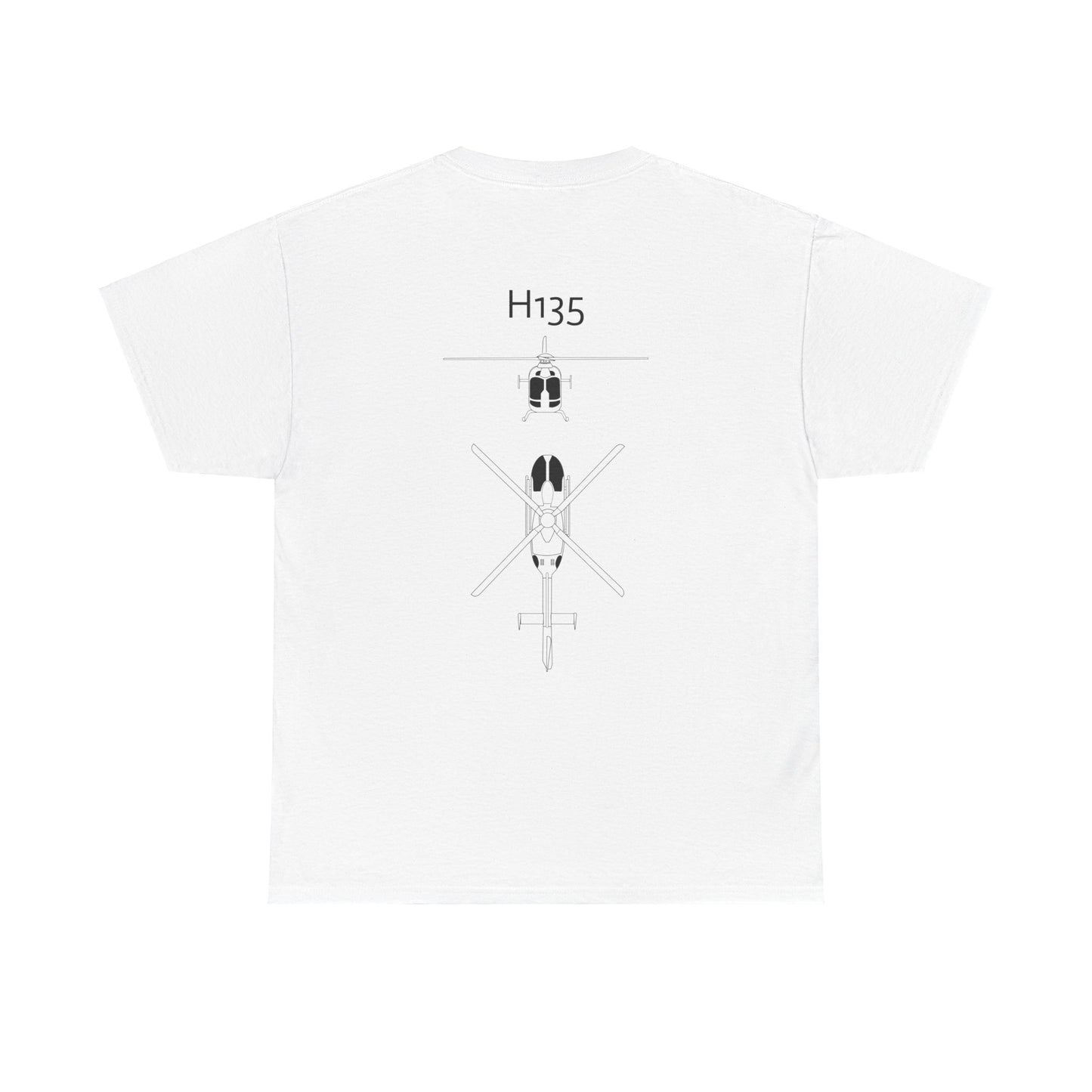 H-135 Helicopter t-shirt