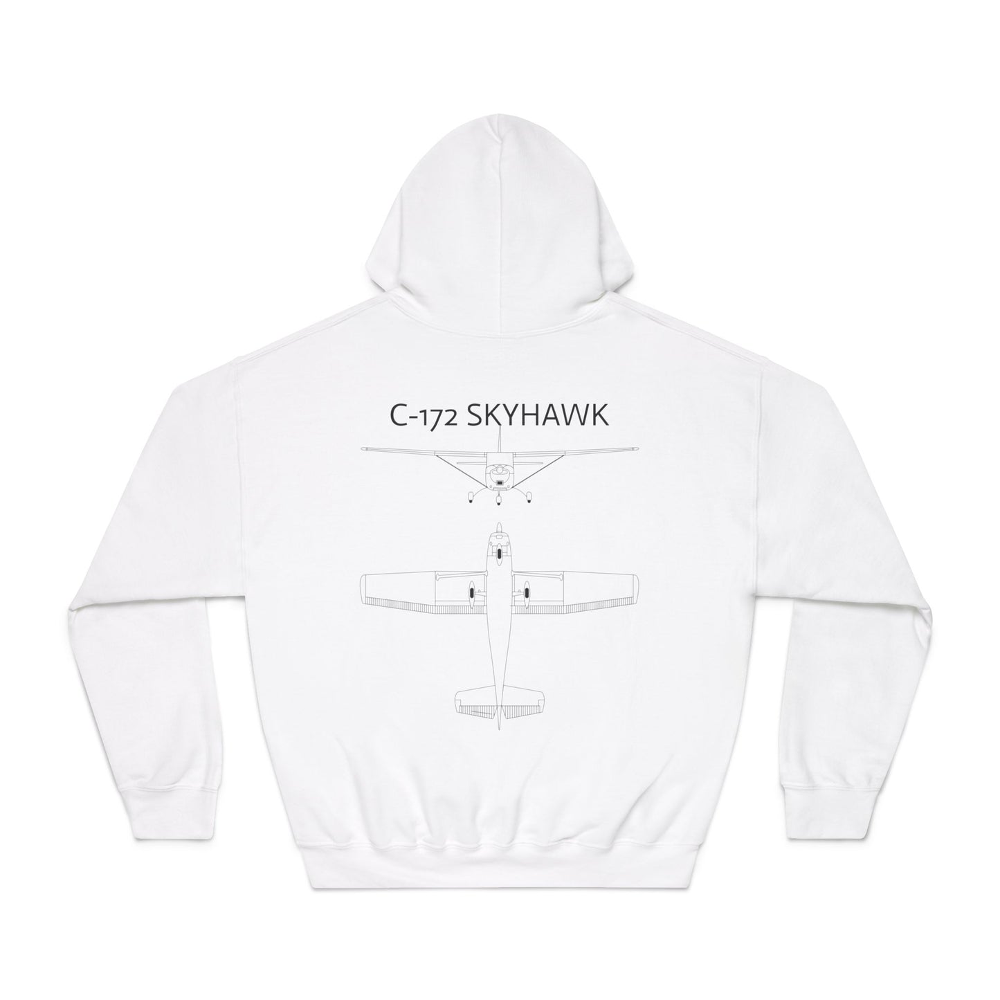 Cessna C-172 Skyhawk Airplane Hoodie