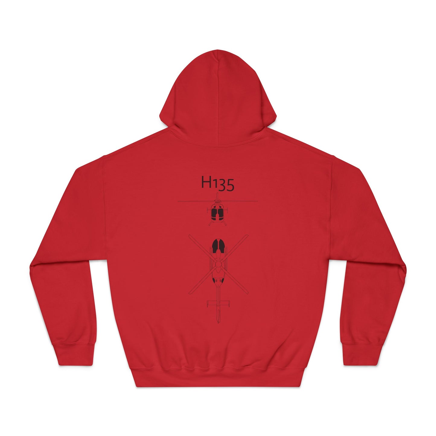 H135 helicopter Hoodie