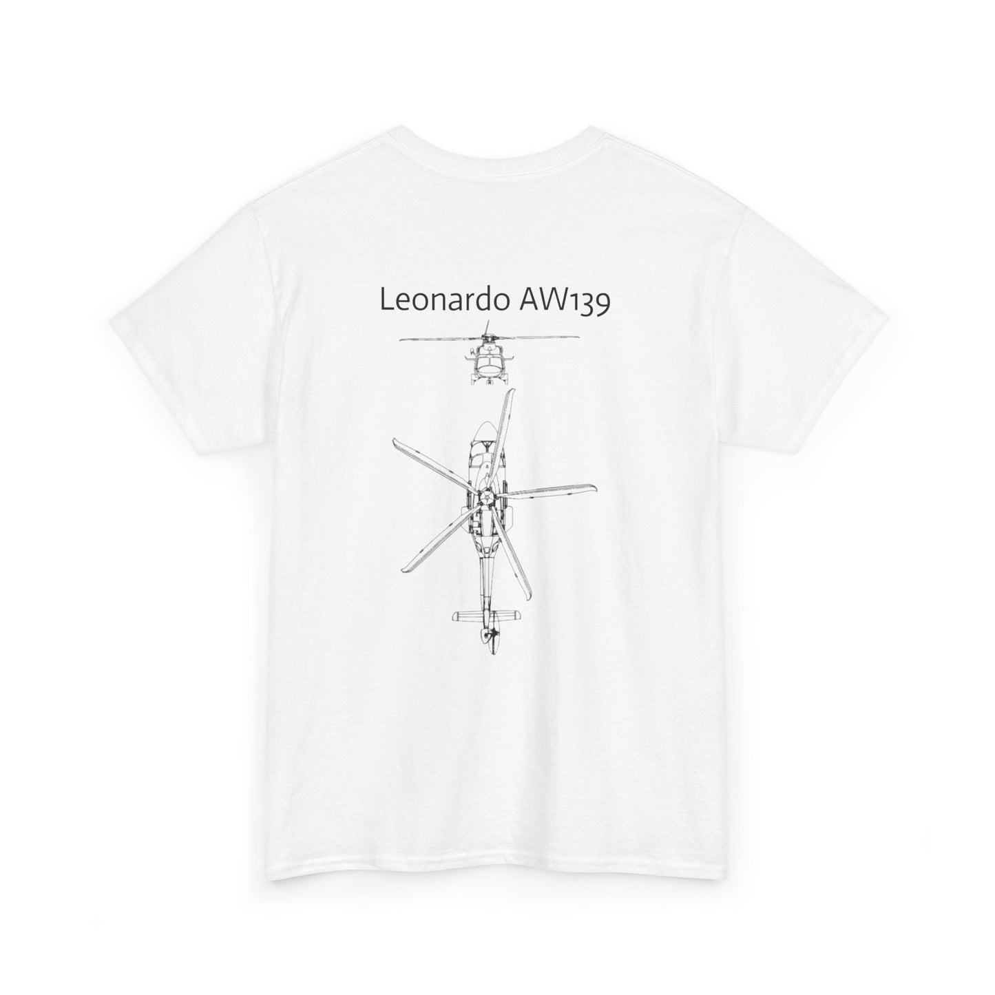 AW139 helicopter t-shirt