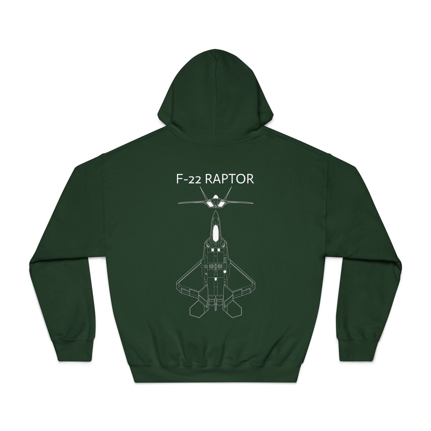 F-22 Raptor Airplane Hoodie