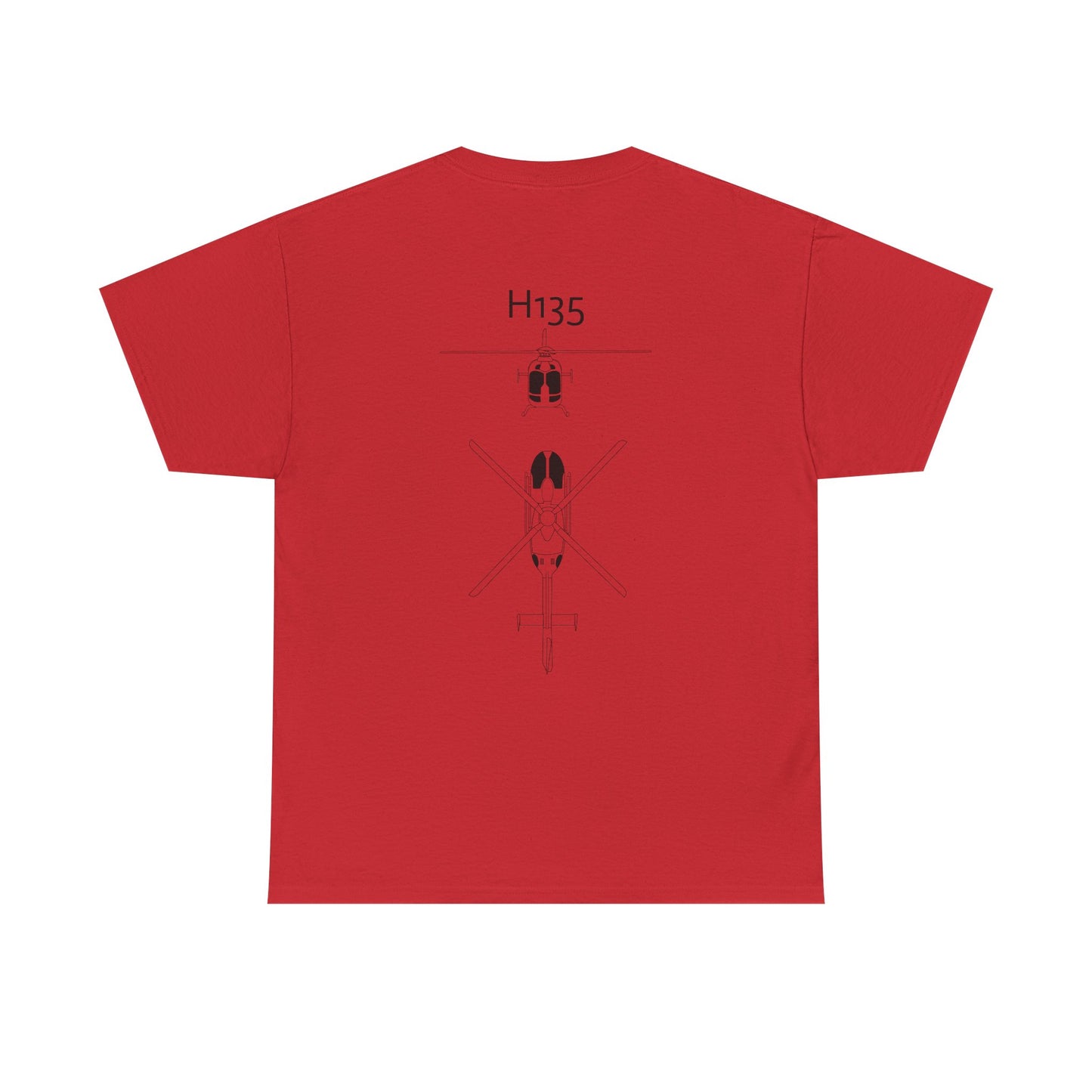 H-135 Helicopter t-shirt
