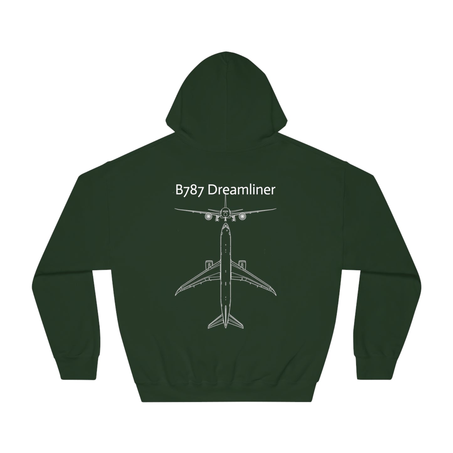 B787 Dreamliner Airplane Hoodie