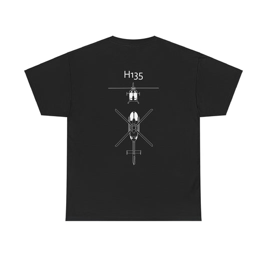 H-135 Helicopter t-shirt