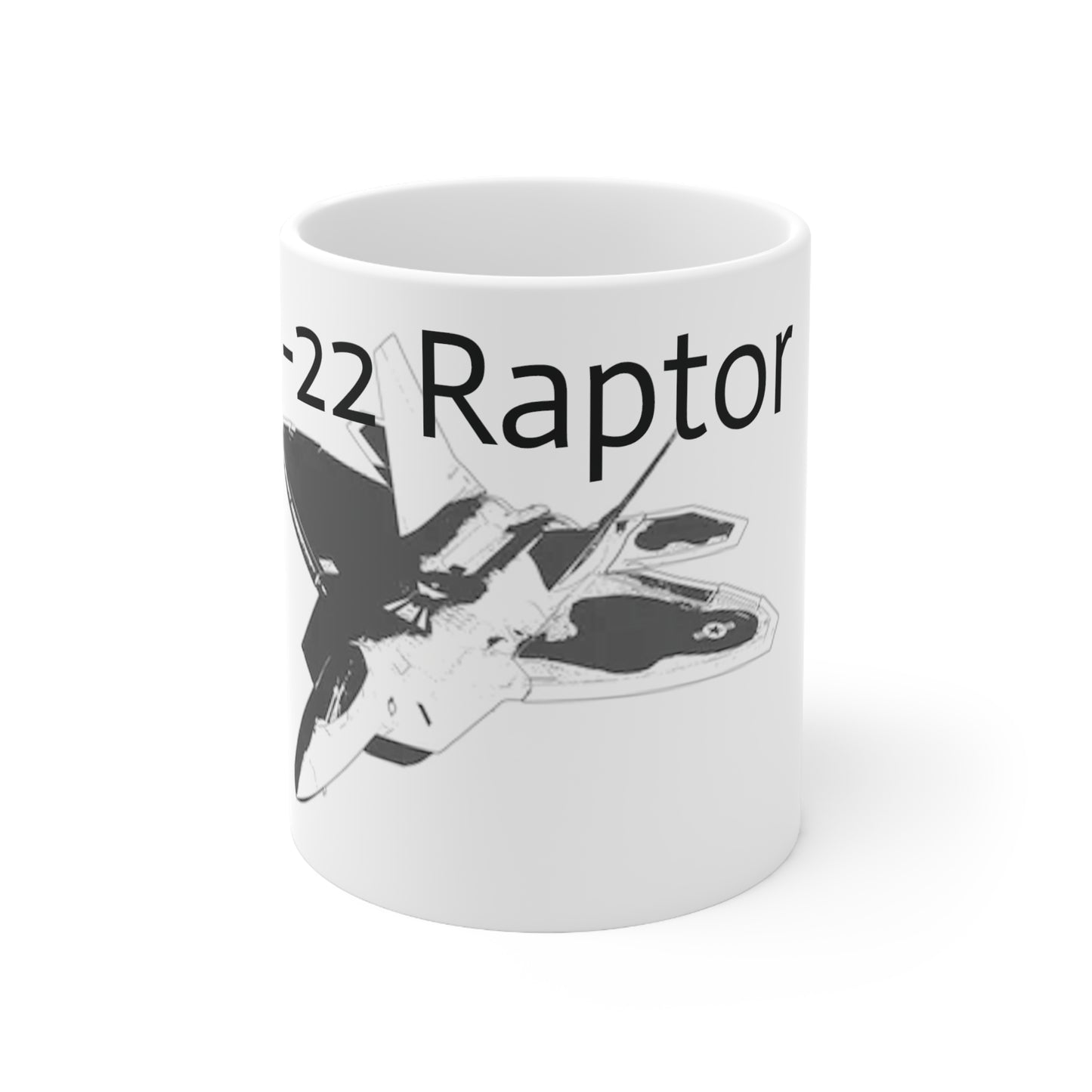 F-22 Raptor, Mug 11oz