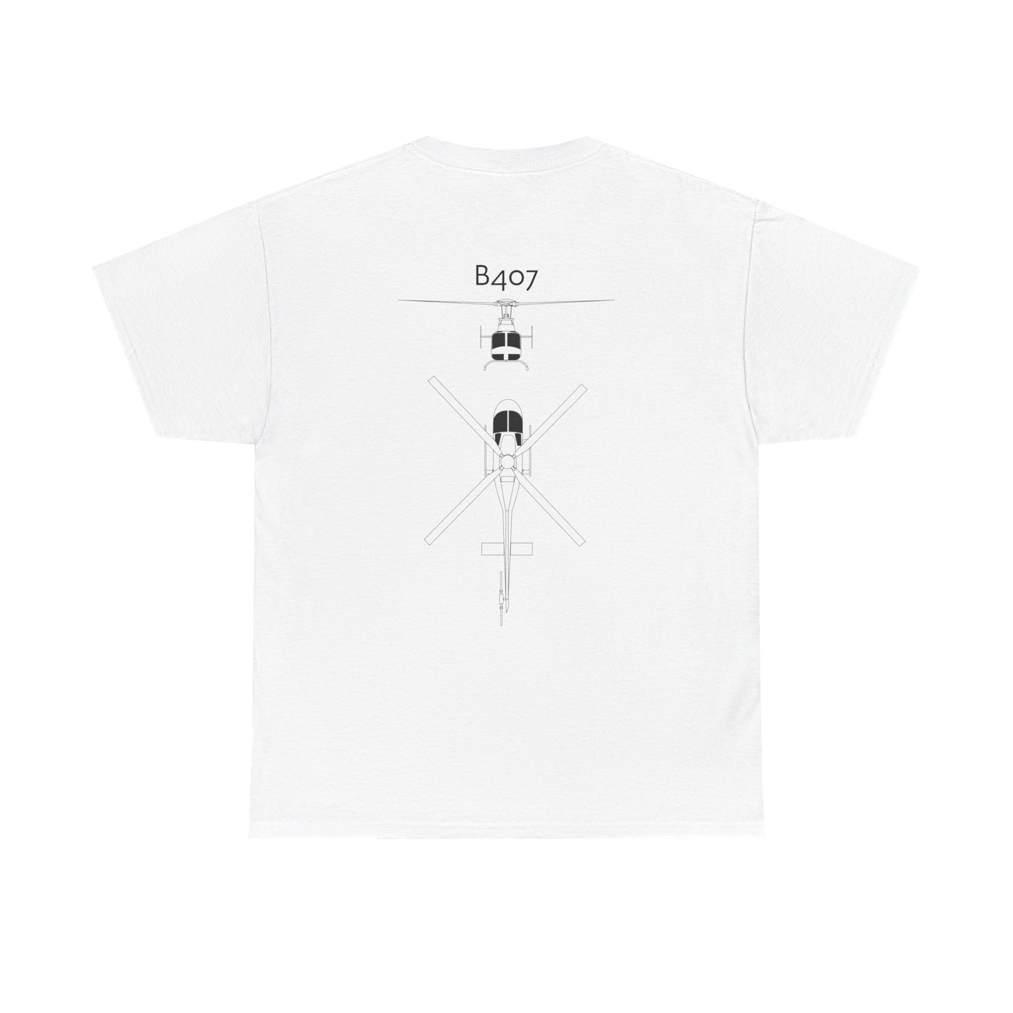B407 Helicopter, t-shirt
