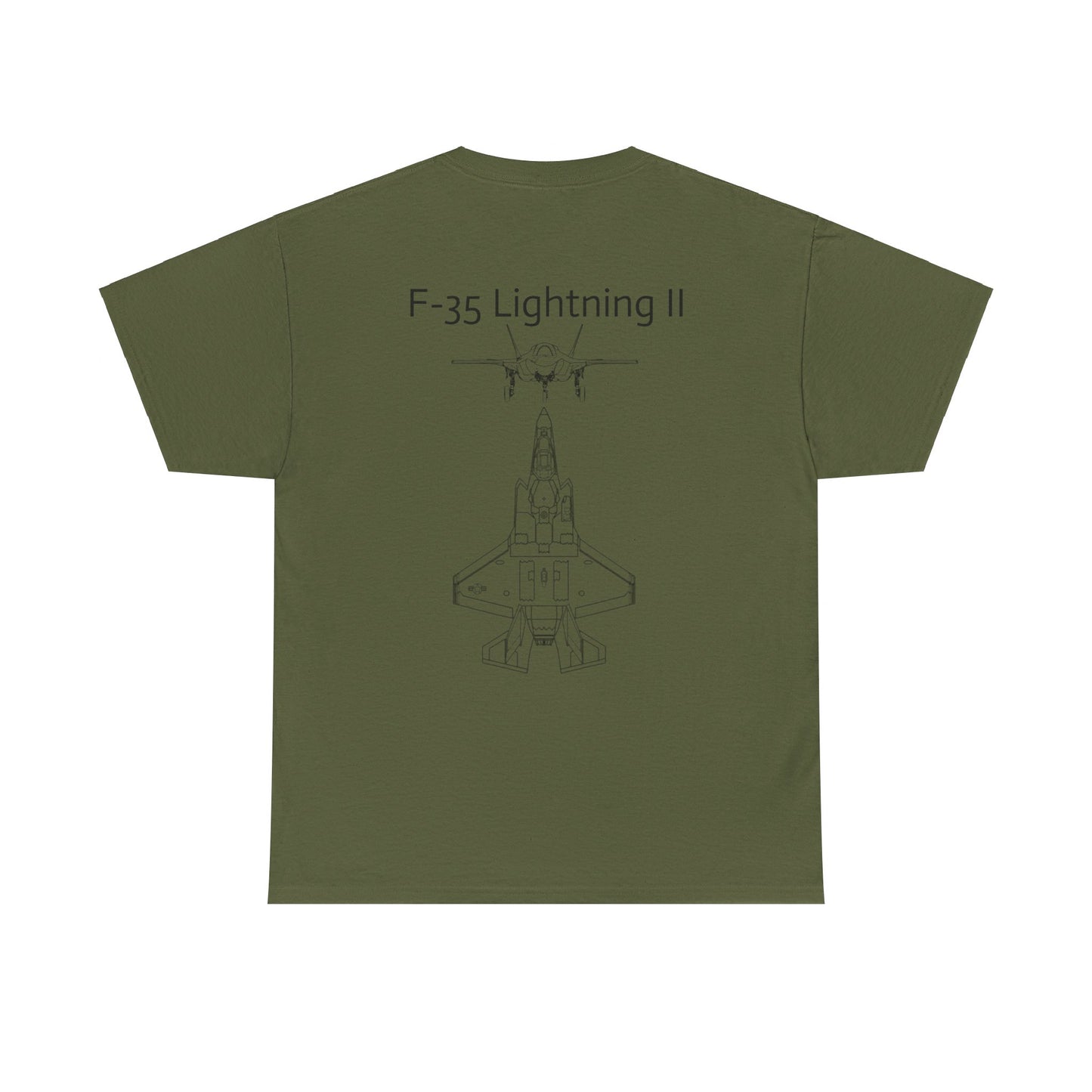 F-35 Lightning II airplane t-shirt