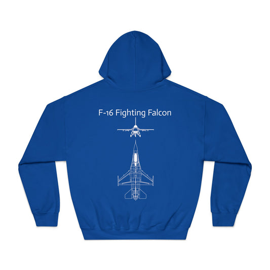 F-16 Fighting Falcon Airplane Hoodie