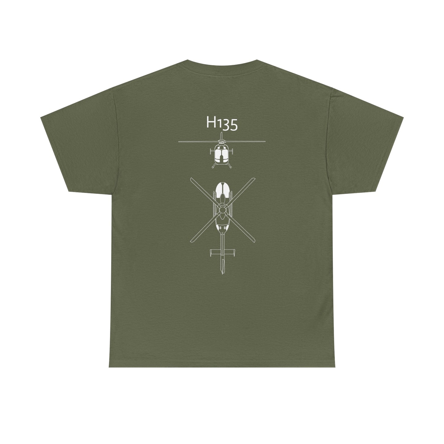 H-135 Helicopter t-shirt