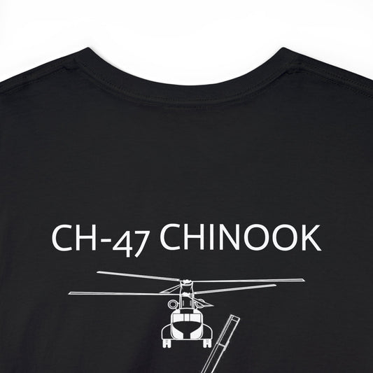 CH-47 CHINOOK HELICOPTER t-shirt