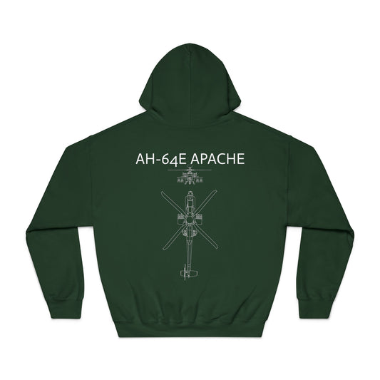 AH-64E APACHE Helicopter Hoodie