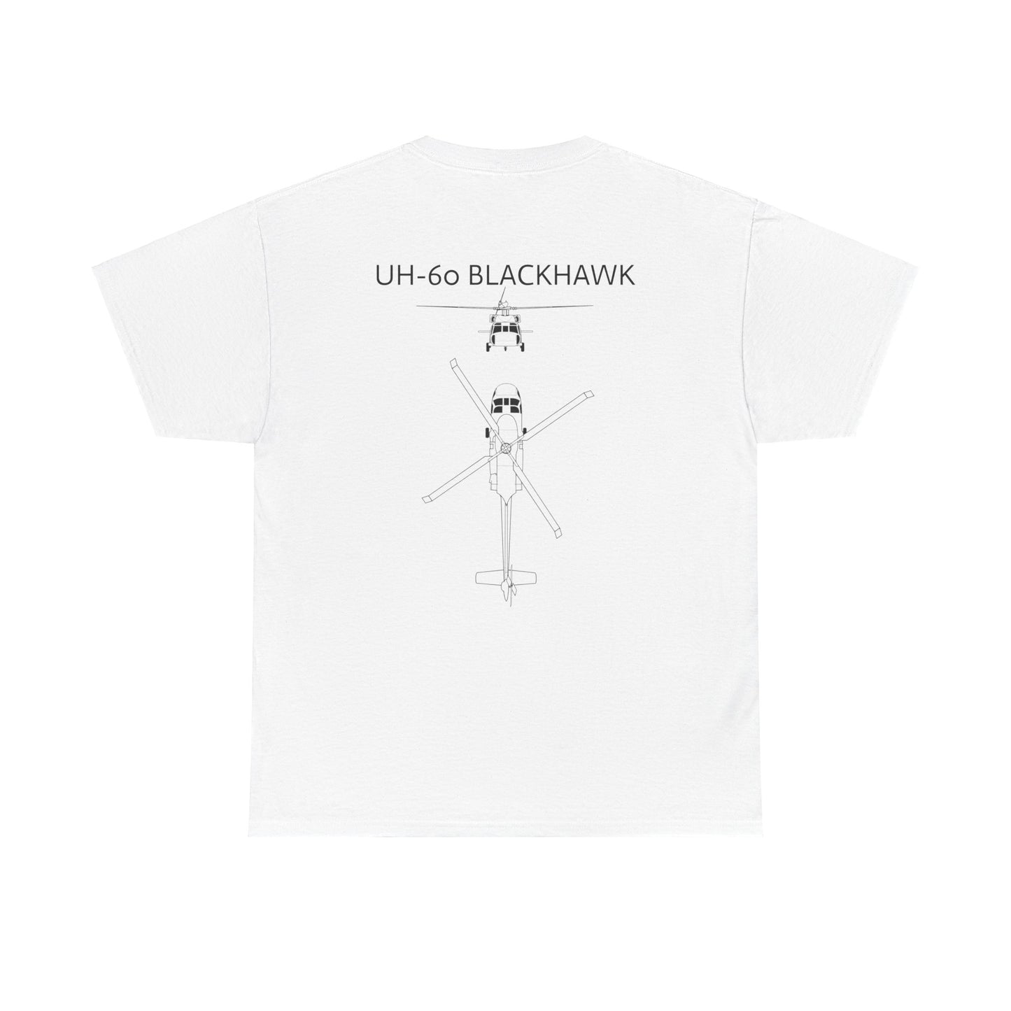 UH-60 Blackhawk helicopter t-shirt