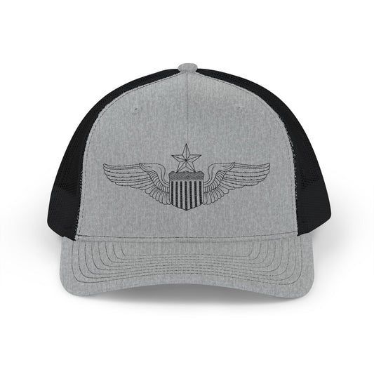 Air Force Senior Aviator Wing - Snapback Trucker Cap