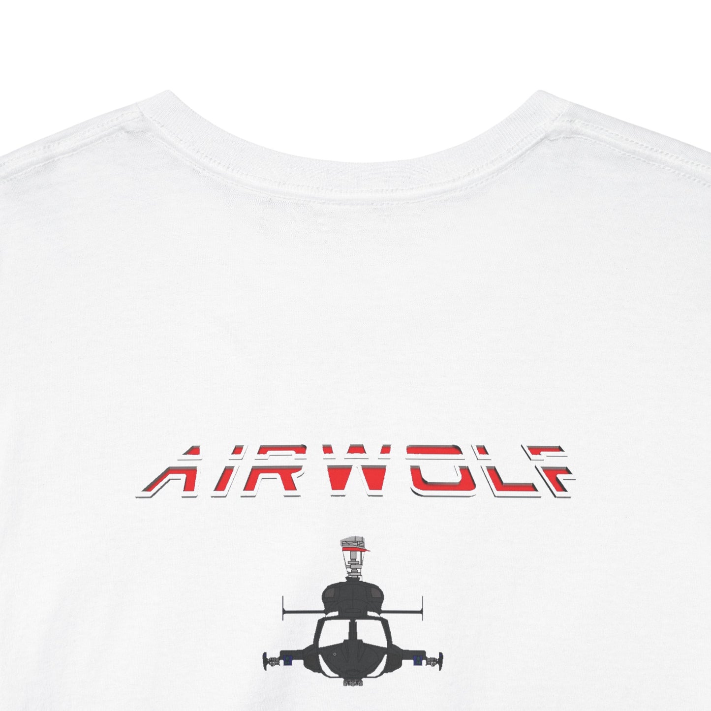 AIRWOLF Helicopter, t-shirt