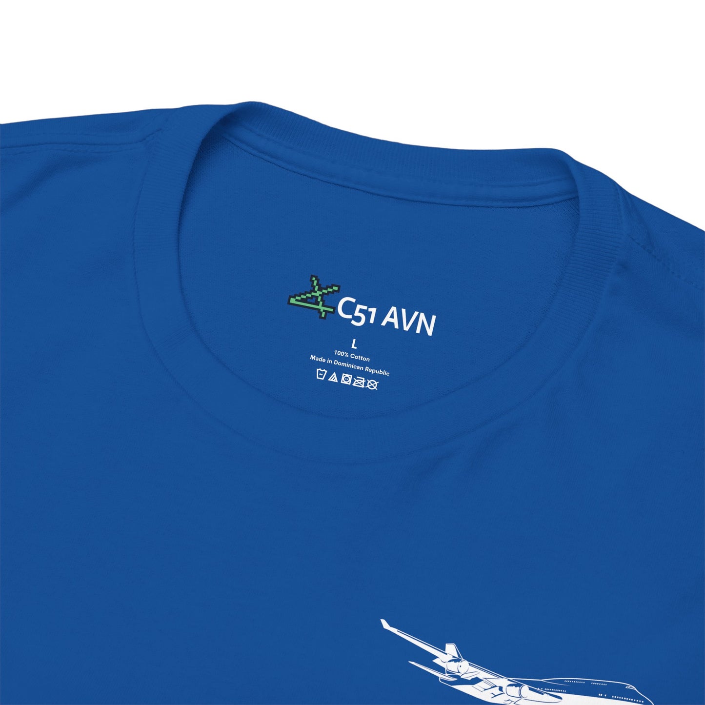 B747 airplane t-shirt