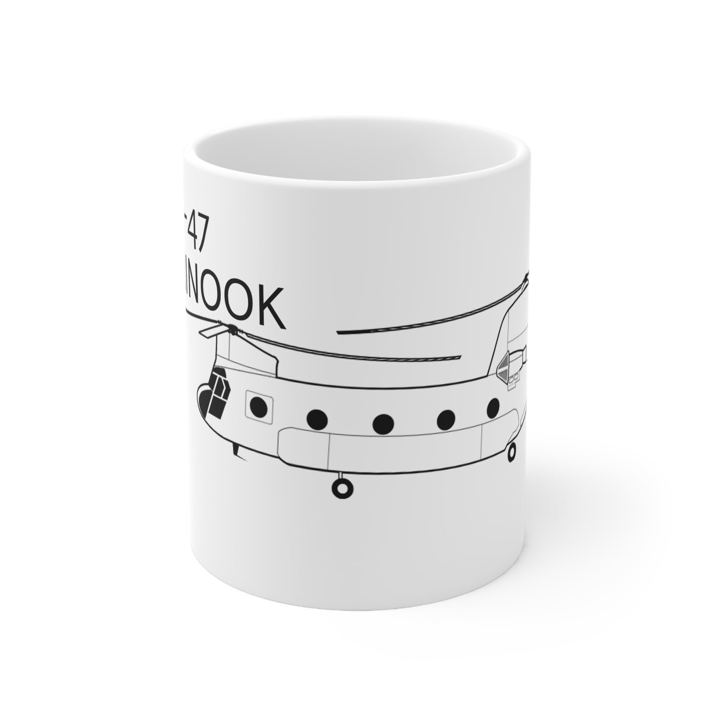 CH-47 CHINOOK HELICOPTER Mug 11oz