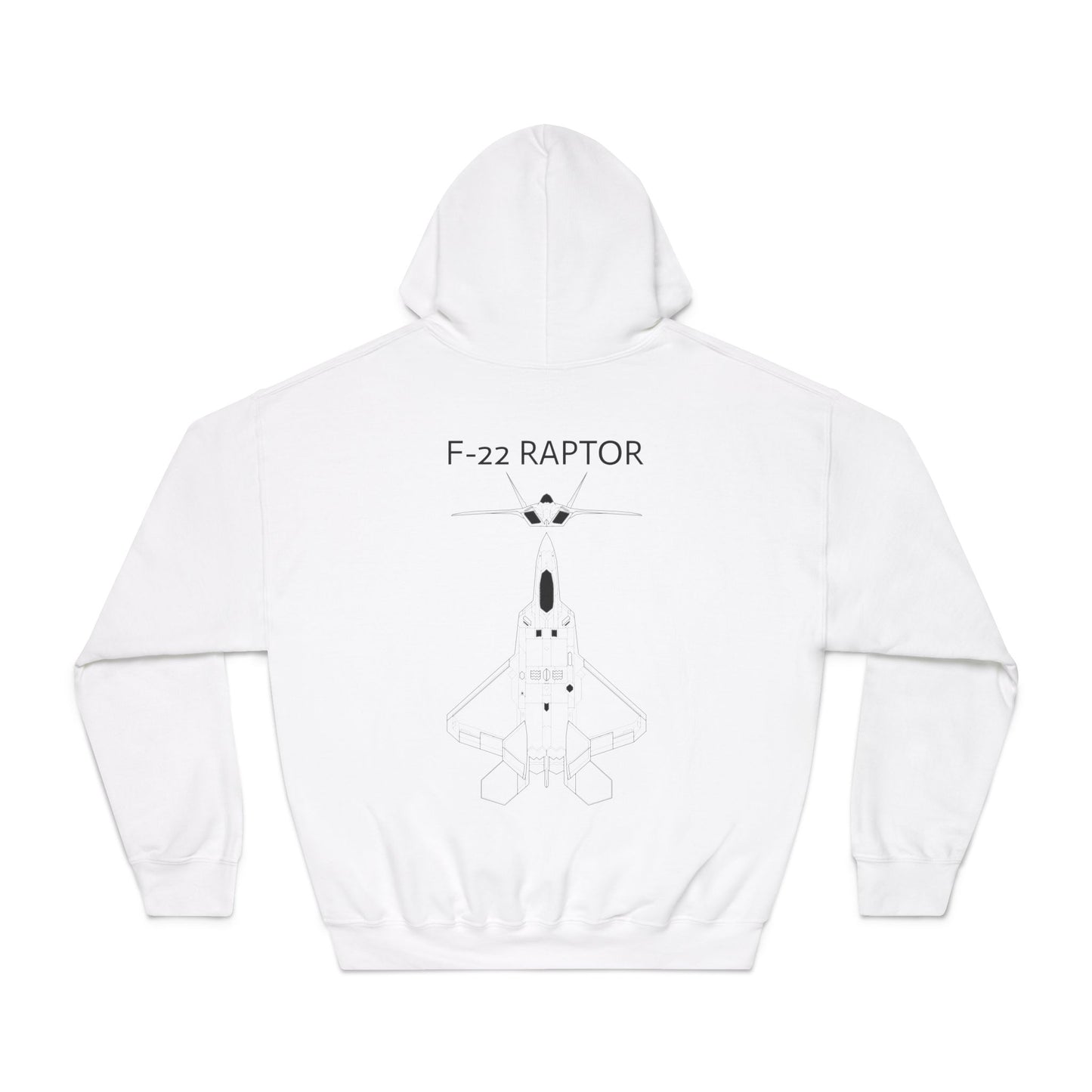 F-22 Raptor Airplane Hoodie