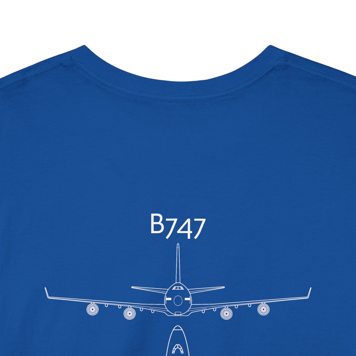 B747 airplane t-shirt