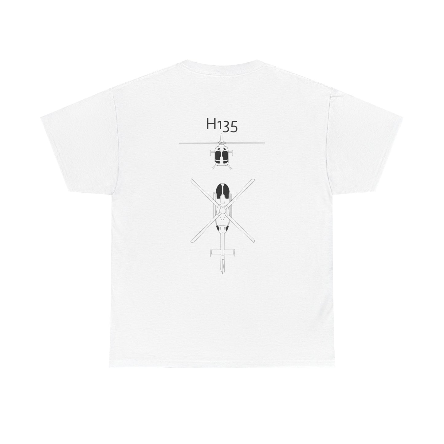H-135 Helicopter t-shirt
