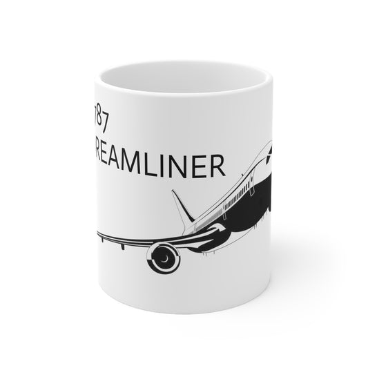 B787 DREAMLINER mug 11oz