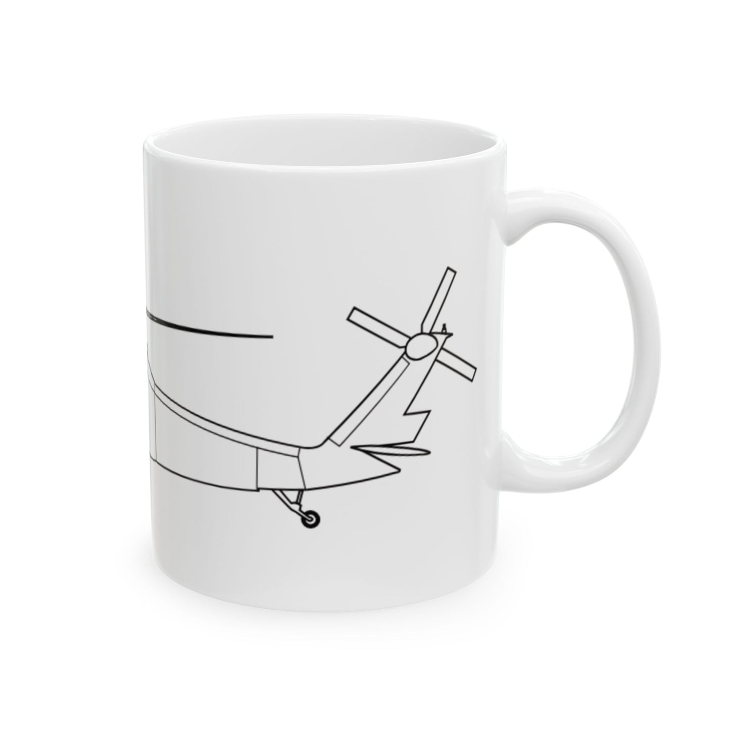 UH-60 Helicopter Mug 11oz