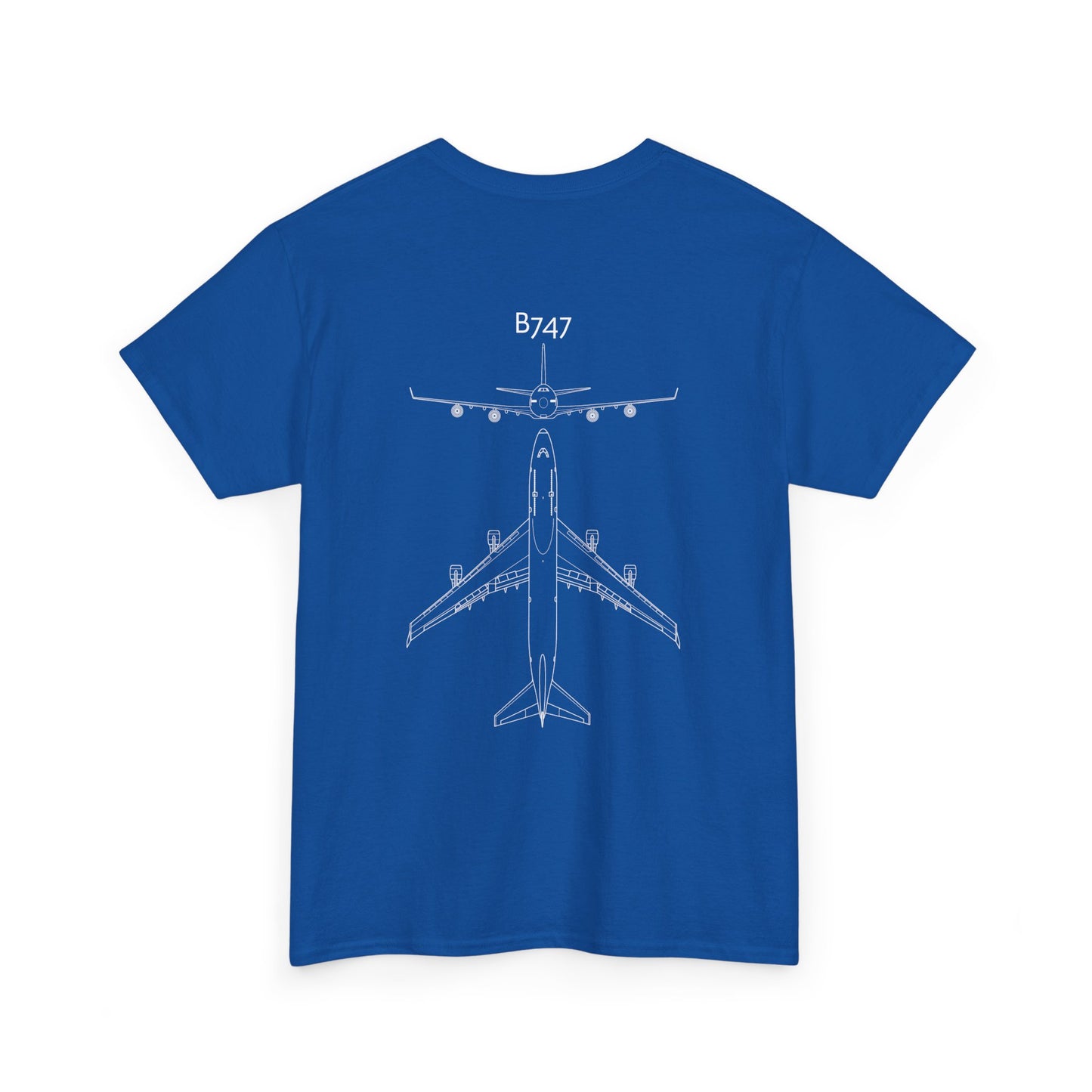 B747 airplane t-shirt