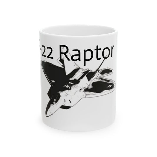 F-22 Raptor, Mug 11oz