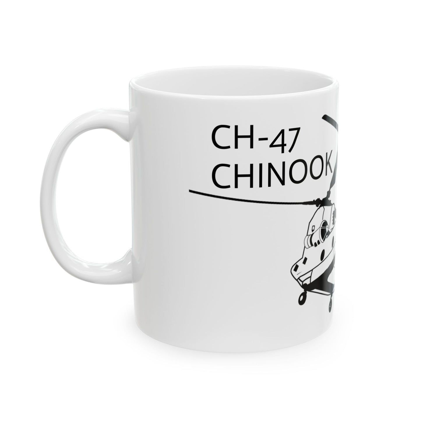 CH-47 CHINOOK HELICOPTER Mug 11oz