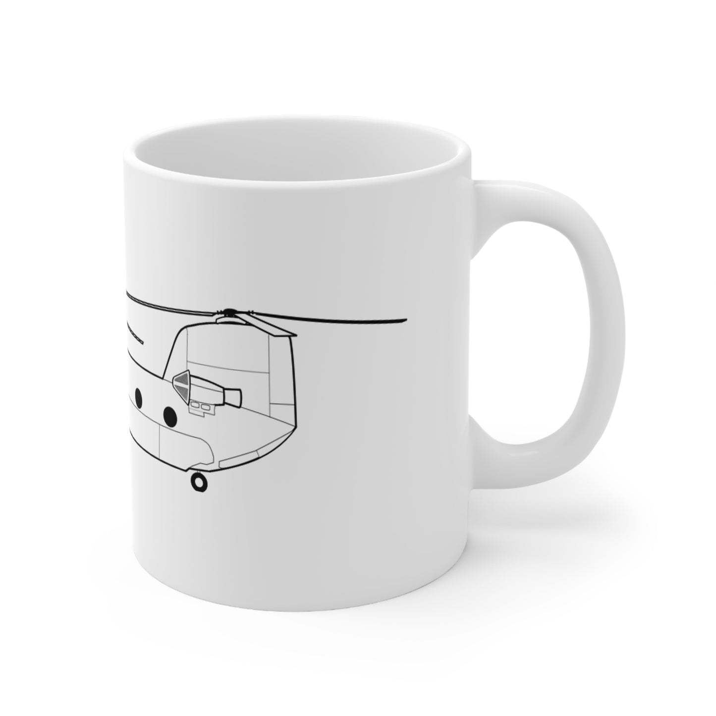 CH-47 CHINOOK HELICOPTER Mug 11oz