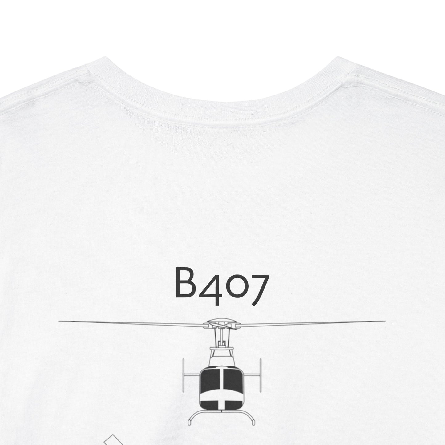 B407 Helicopter, t-shirt