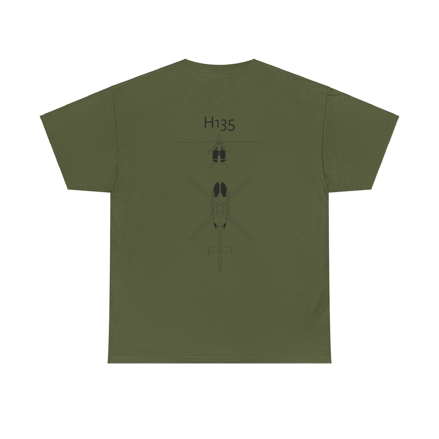 H-135 Helicopter t-shirt