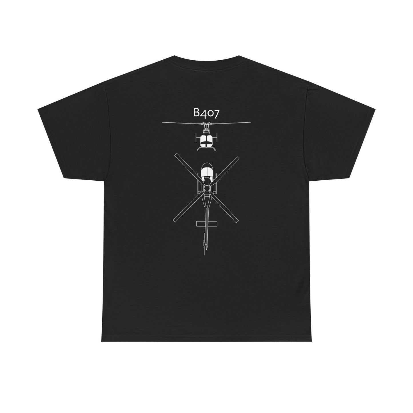 B407 Helicopter, t-shirt