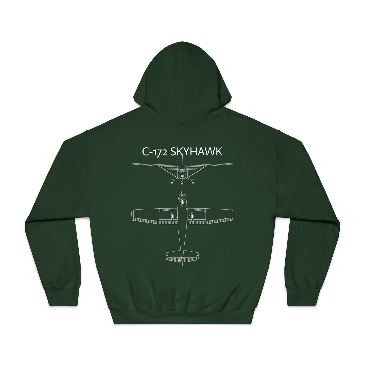 Cessna C-172 Skyhawk Airplane Hoodie