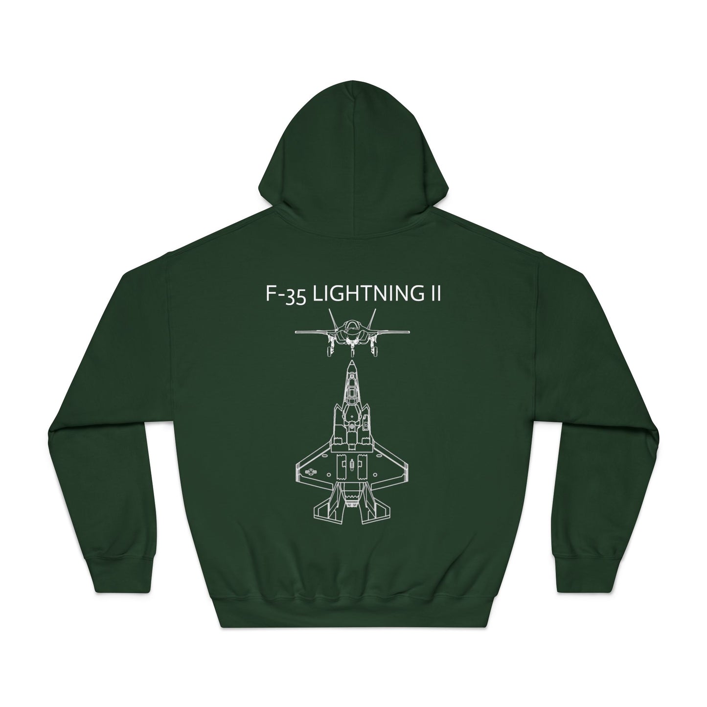 F-35 Lightning II Airplane Hoodie
