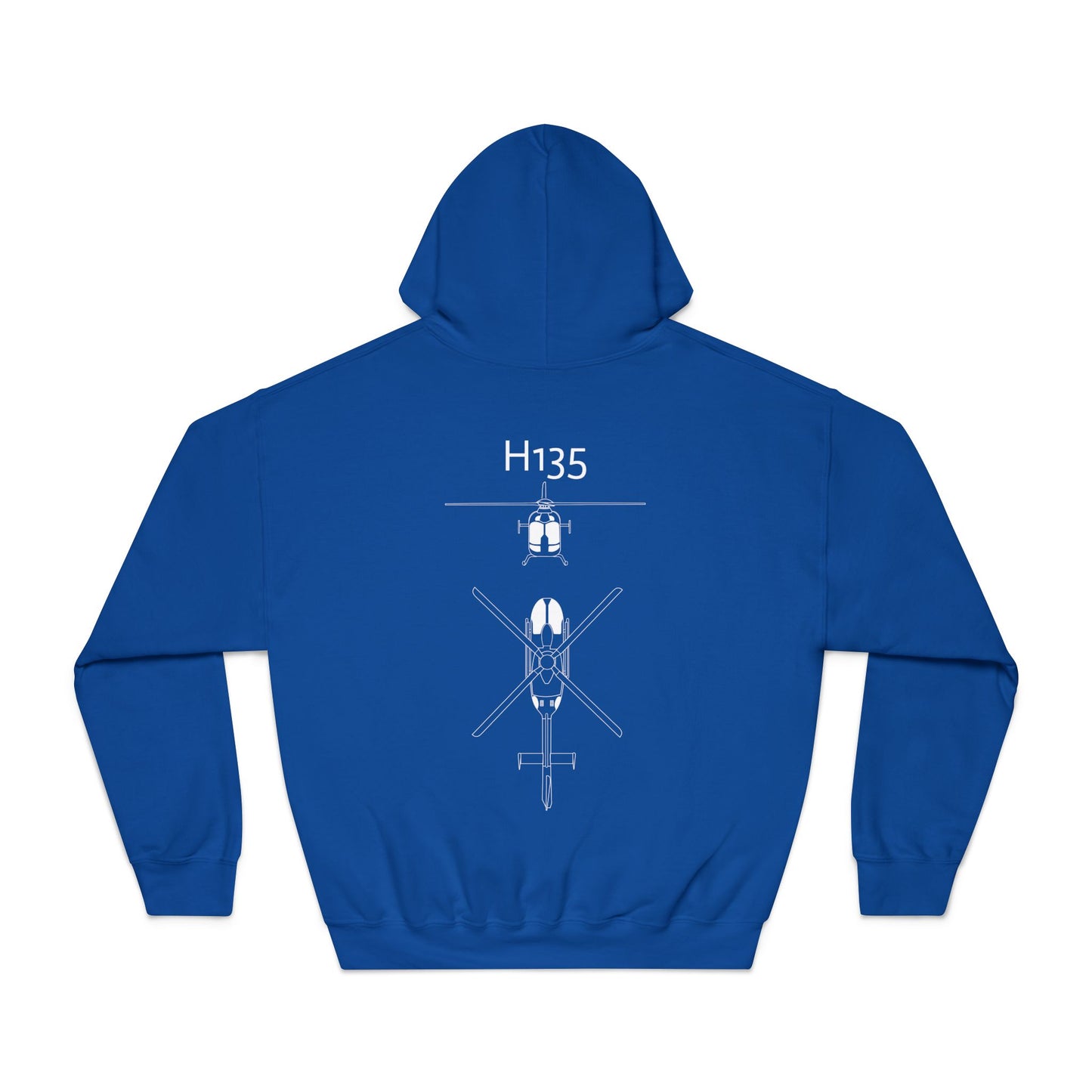 H135 helicopter Hoodie