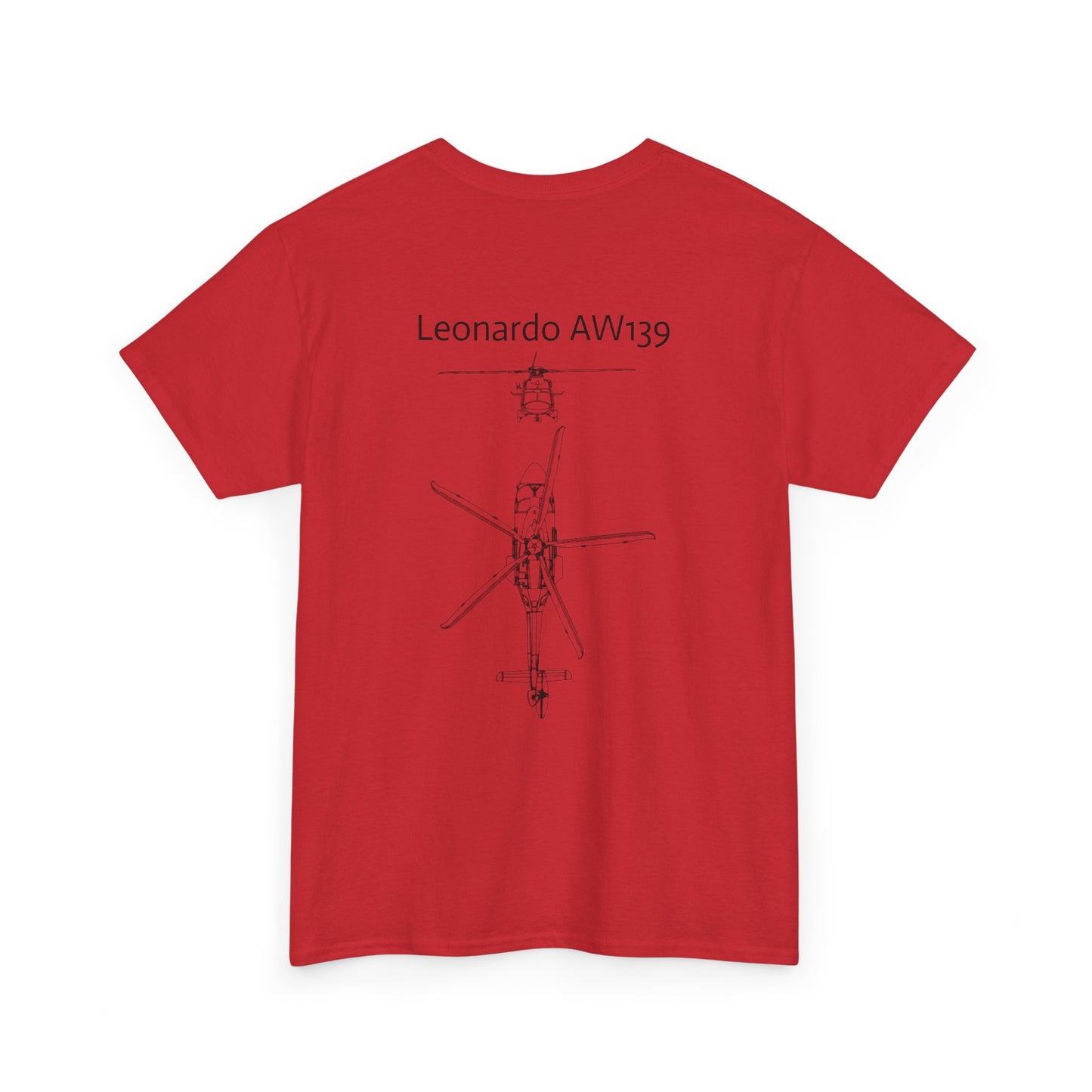 AW139 helicopter t-shirt