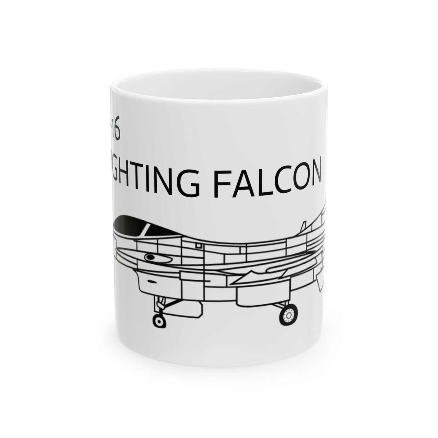 F-16 FIGHTING FALCON, Mug 11oz