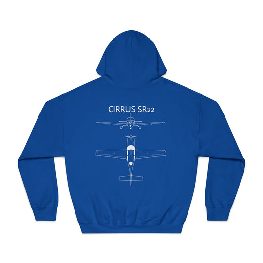 Cirrus SR22 Airplane Hoodie