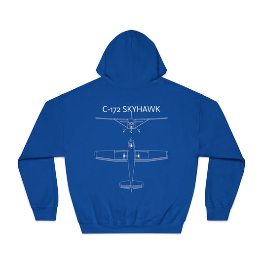 Cessna C-172 Skyhawk Airplane Hoodie