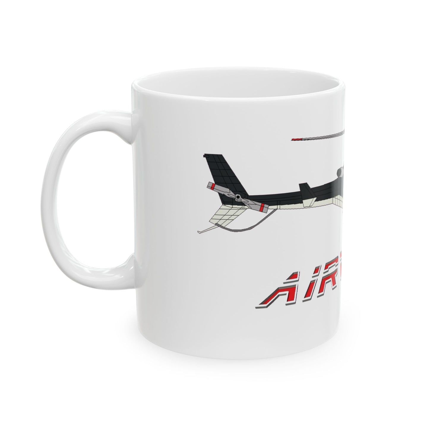 AIRWOLF Helicopter Mug 11oz