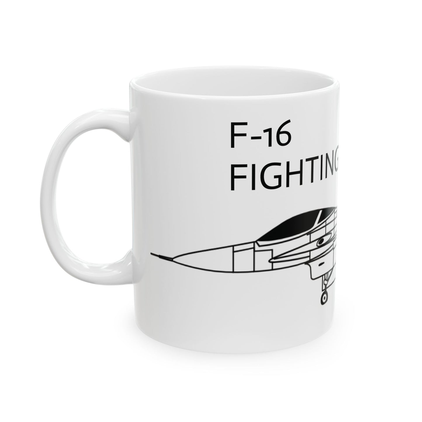 F-16 FIGHTING FALCON, Mug 11oz
