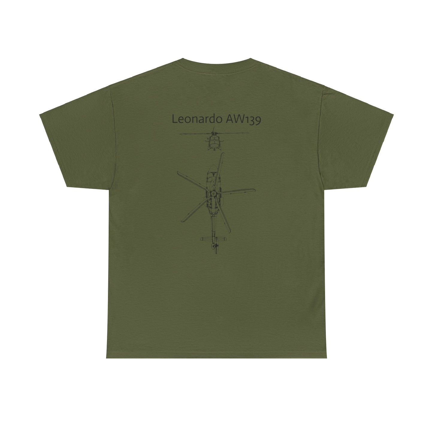 AW139 helicopter t-shirt