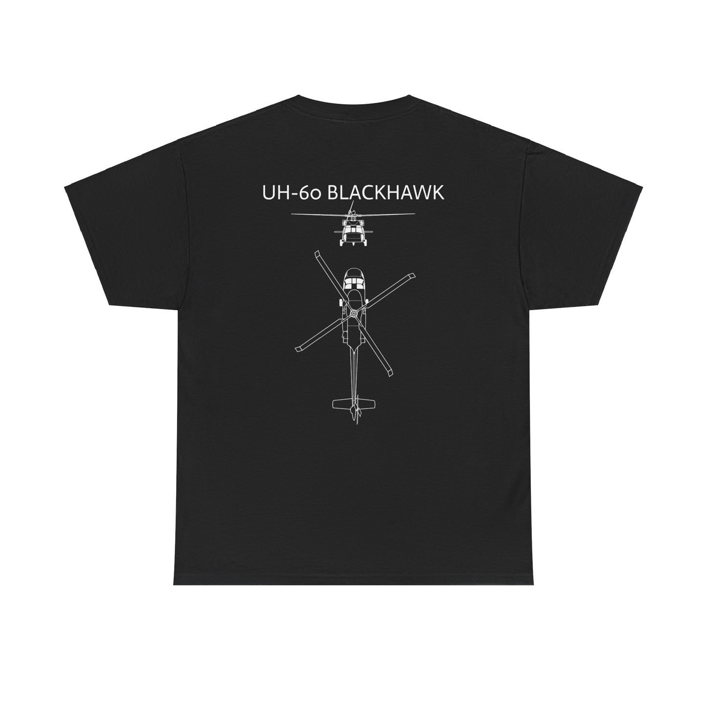 UH-60 Blackhawk helicopter t-shirt