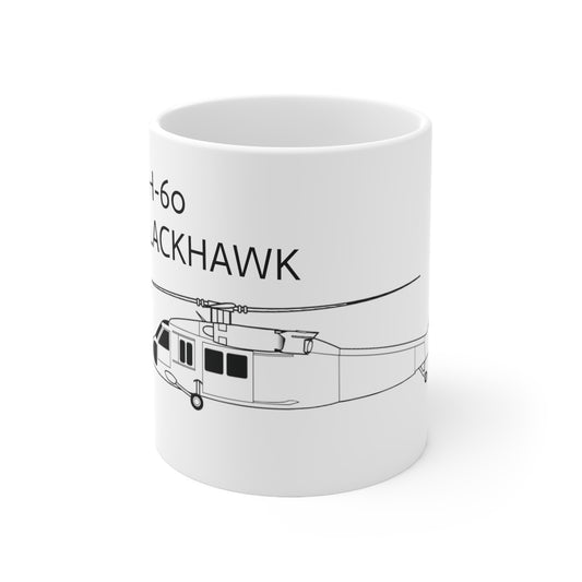 UH-60 Helicopter Mug 11oz